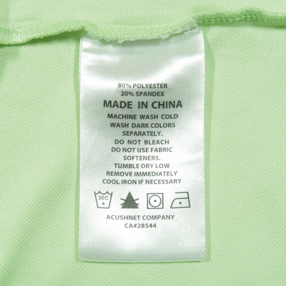 FootJoy High Hampton Resort Golf Polo Shirt Womens XL Green Pique Stretch New - Picture 10 of 10